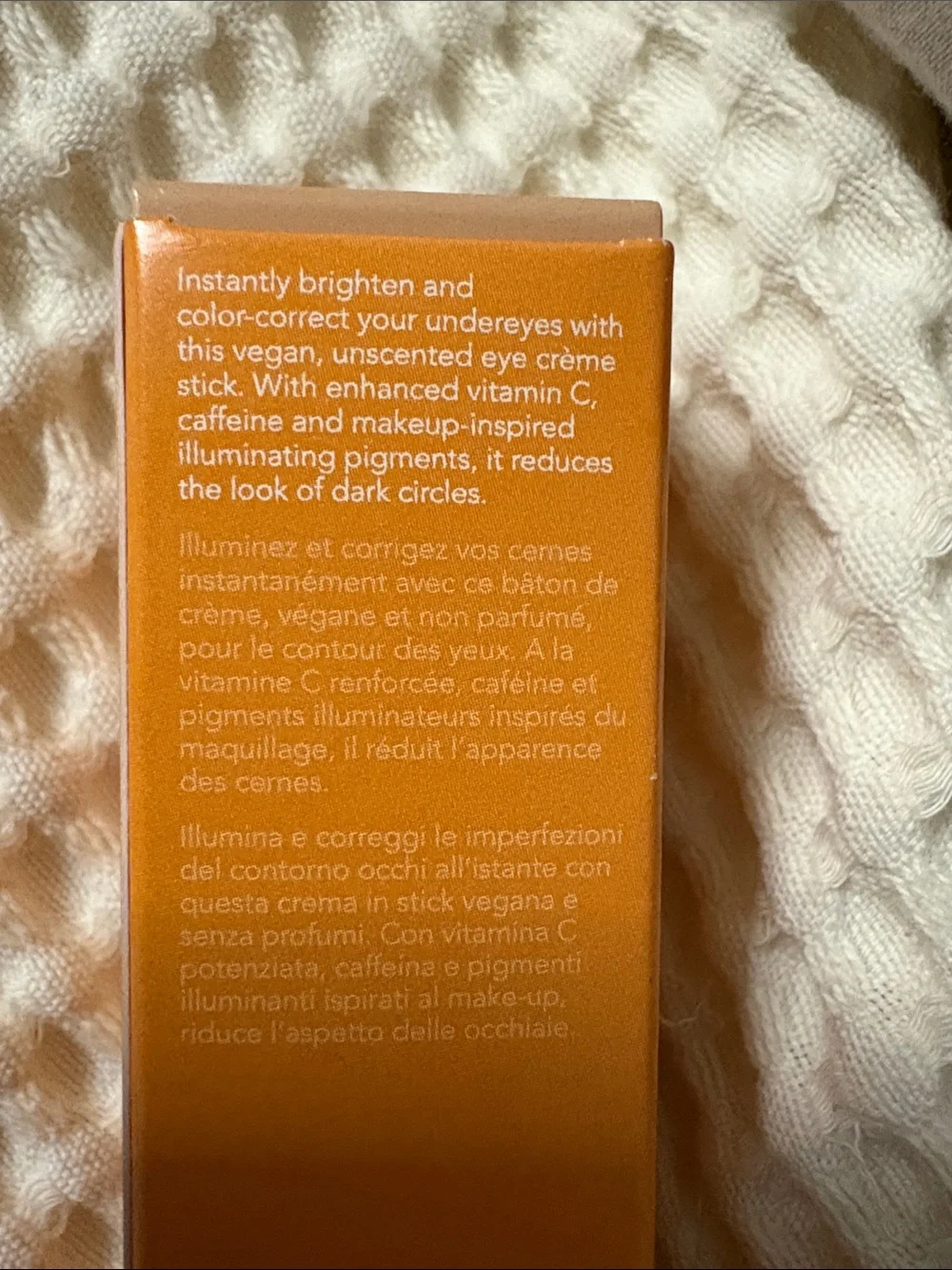 Ole Henriksen Banana Bright Vitamin CC Stick - Bright Orange Packaging